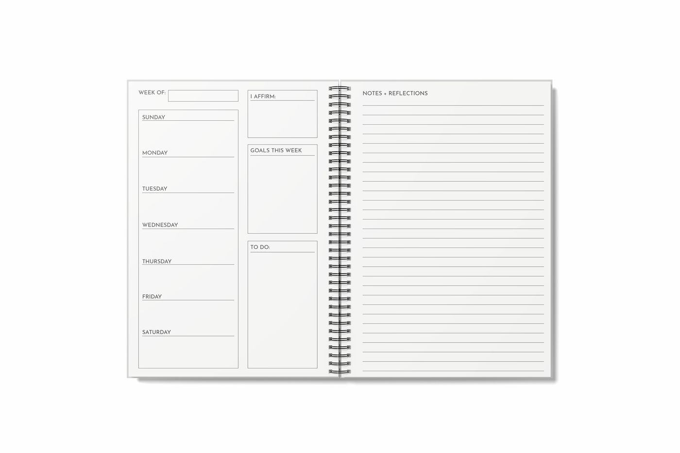 Affirmation Planner