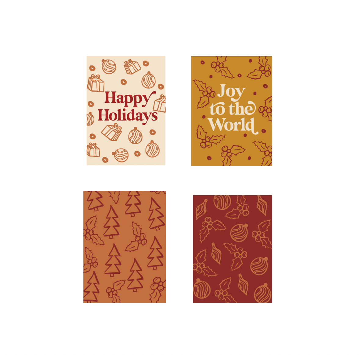 Holiday Greeting Card Set