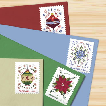 Holiday Postage Stamps