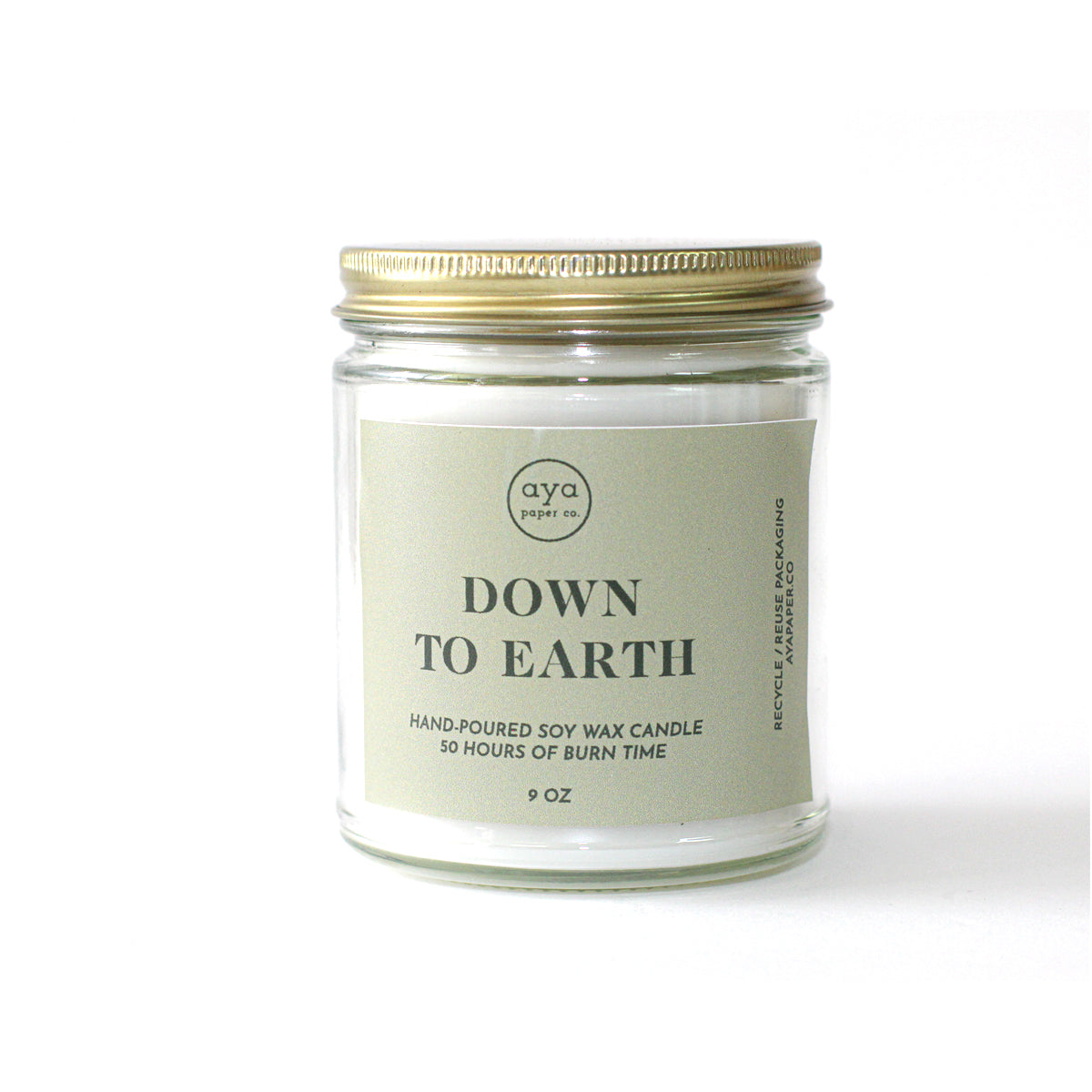 Down to Earth Candle