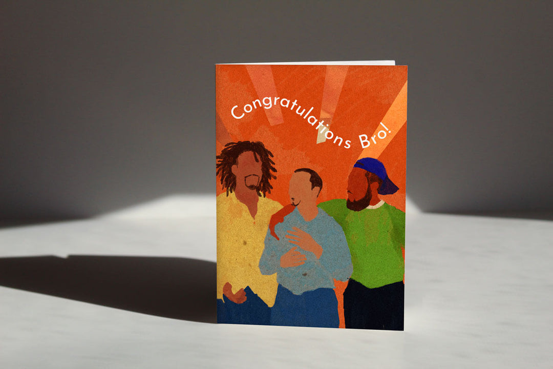 Congratulations Bro Card | Aya Paper Co.